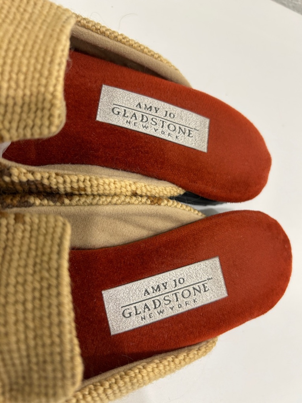 RARE Vintage Amy Jo Gladstone Equestrian Horse Tapestry Mules | Size 7 - Picture 5 of 14